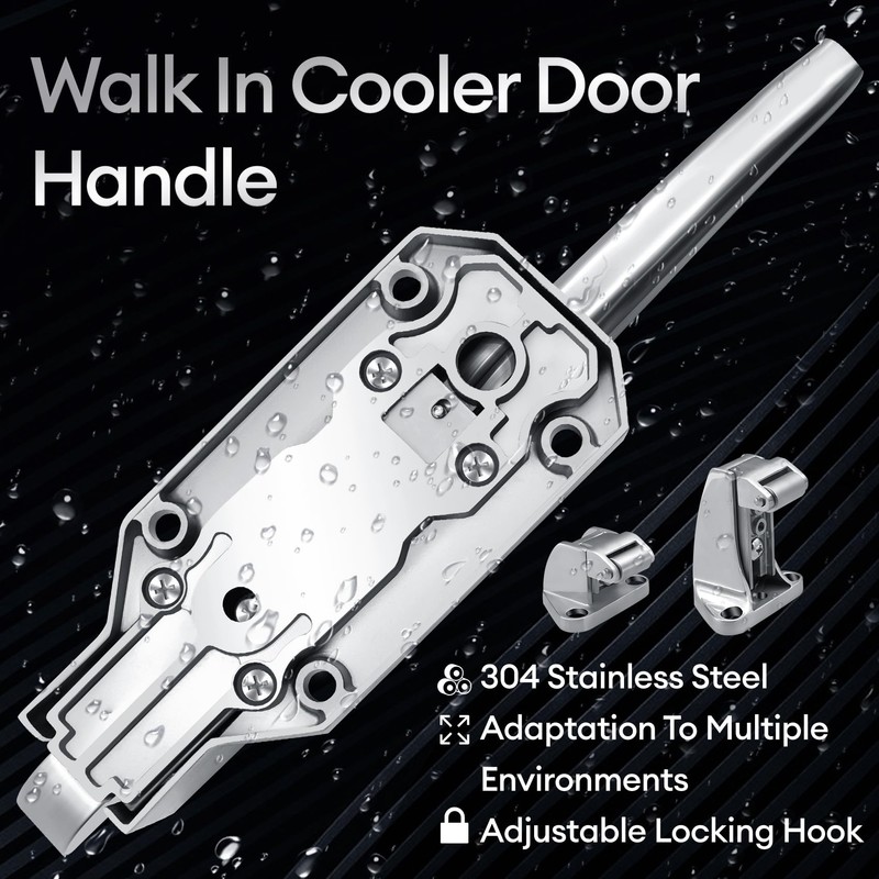 Darella Walk in Cooler Latch Handle, 304 Stainless Steel Freezer