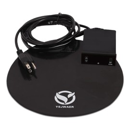 YSJWAER Vacuum Chamber Digital Heat-Pad - Stainless Steel Vac Kit Heating Pad 10 Inch
