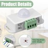 6 Pack 12V 24V PIR Sensor LED Motion Sensor Motion