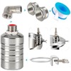 Float Valve,1/2" to 3/4" 1'' Water Level Control Float Valve,