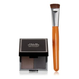 Cubre Tu Grey Fill In Powder Dos Tonos En Uno - Marrón Oscur Marrón Oscuro
