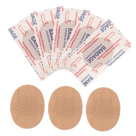 Healvian 100pcs Breathable Elastic Fabric for Finger Joints Flexible Protective Stickers Comfortable Plasters for Safe Healing Shape