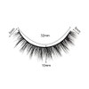 Musegetes 3D False Eyelashes, Popular Black Natural Axis Soft Core