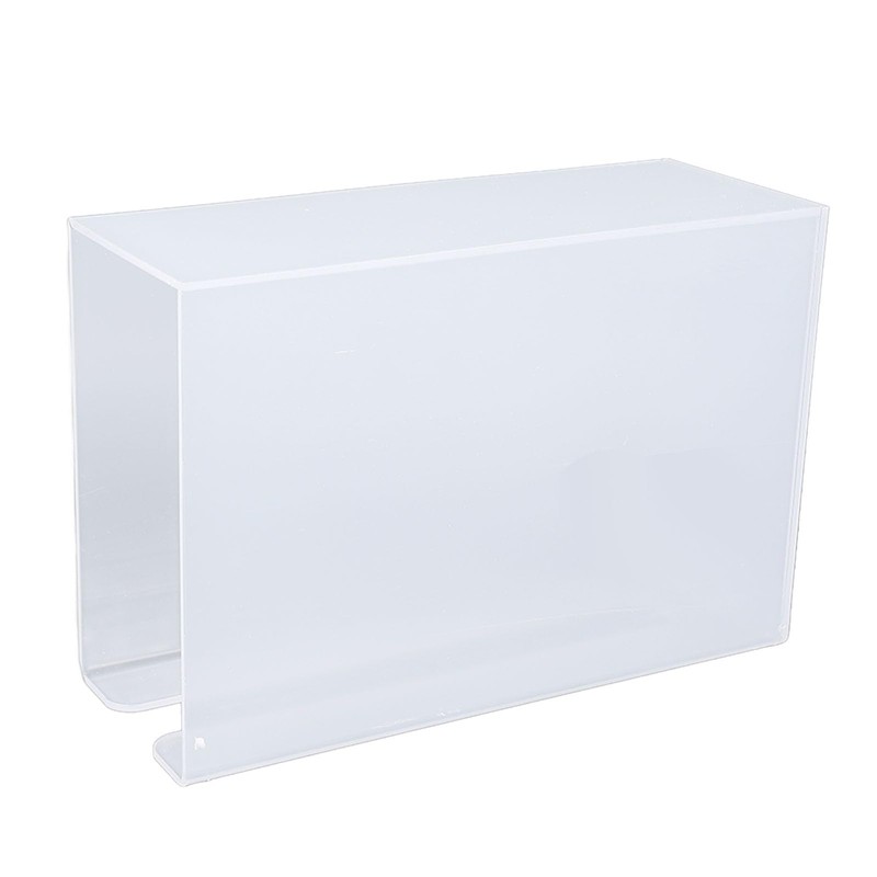GLOGLOW Caja de Pañuelos Transparente para Montaje en Pared, Caja