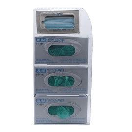 PTEG Triple Glove & Single Face Mask Dispenser