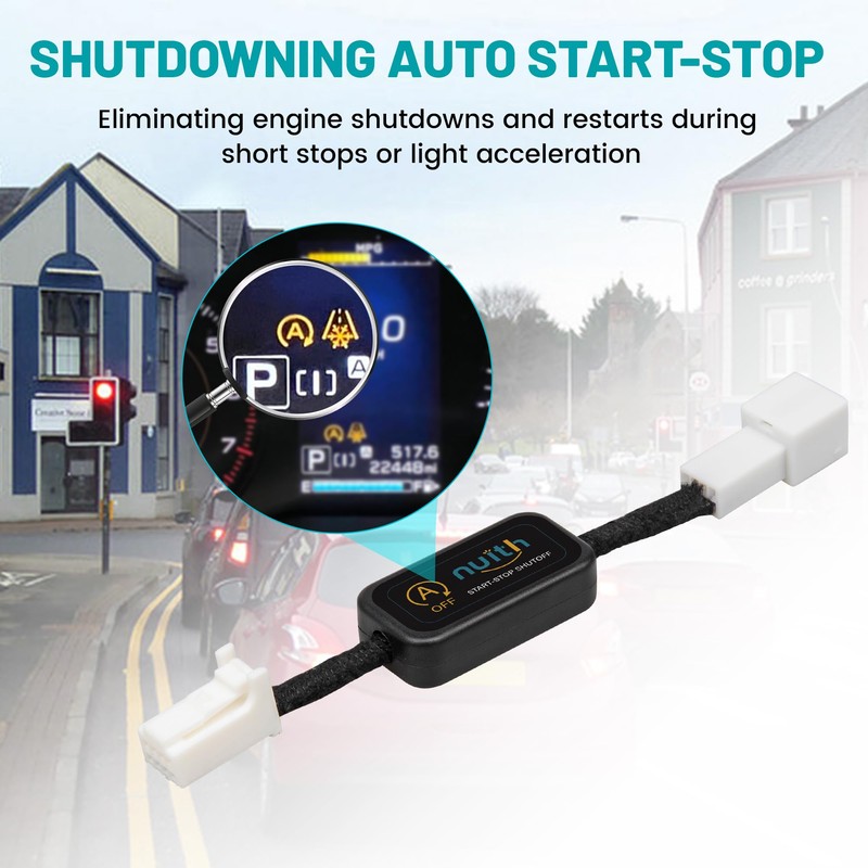 NuIth Auto Start Stop Eliminator Fits for 2015-2019 Toyota Highlander,