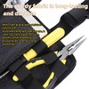 Jindizi Tool Pouch for Electricians & Repair - Heavy Duty