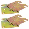 appacare 4 PCS Heavy Duty Wood Bed Rail Hook Plates