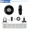 54mm 4PCS Luggage Suitcase Replacement Wheels for Trolley Case Travel