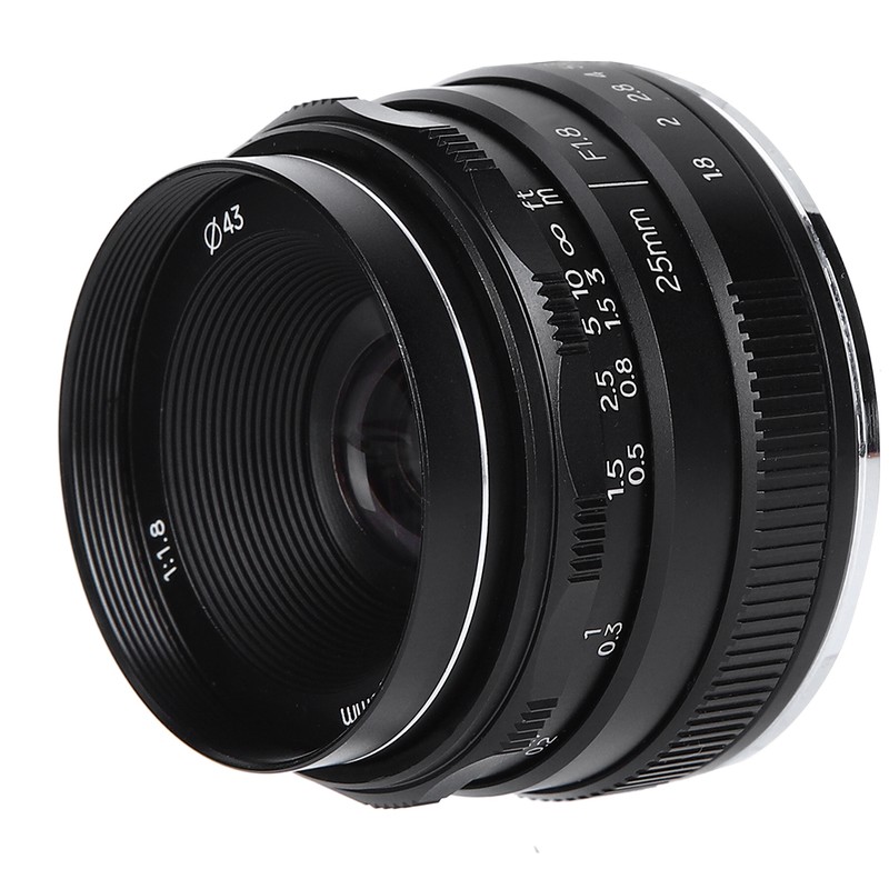NEWYI 25mm F1.8 E Mount Large Aperture Small Wideangle Portrait