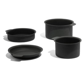 Made In Cookware - 7-Piece Pan Protector Set - Molded Silicone - Stackable Scratch Prevention - Dishwasher Safe