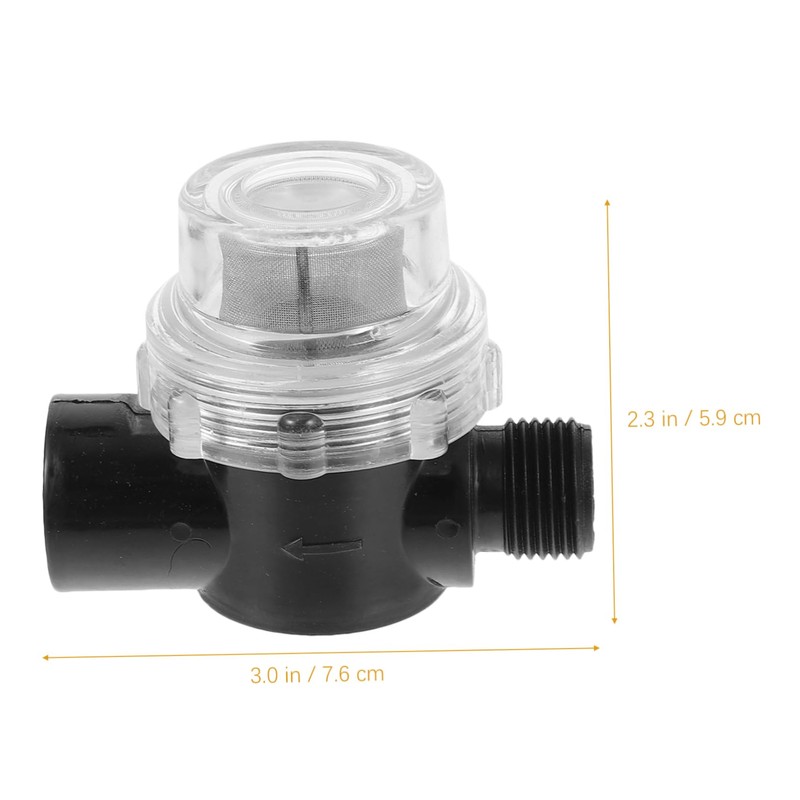 Operitacx Line Water Filter with Mesh Screen Durable Pre-Filter for