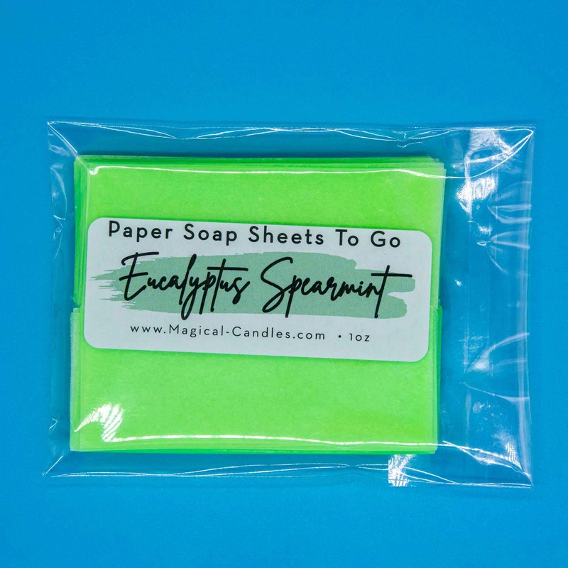 Paper Soap Sheets - Refill - Handmade