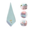 Beavorty Thick Soft Cotton Face Towel Embroidered Leaf Bath Towel