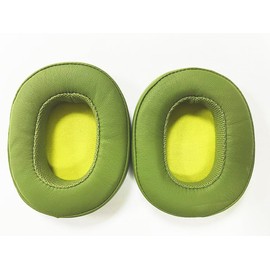 Skullcandy Replacement Ear Pads Compatible With Crusher Wireless/360/Hesh3/ANC/Evo/Venue Headphones - Soft Protein Leather and Memory Foam (Green)