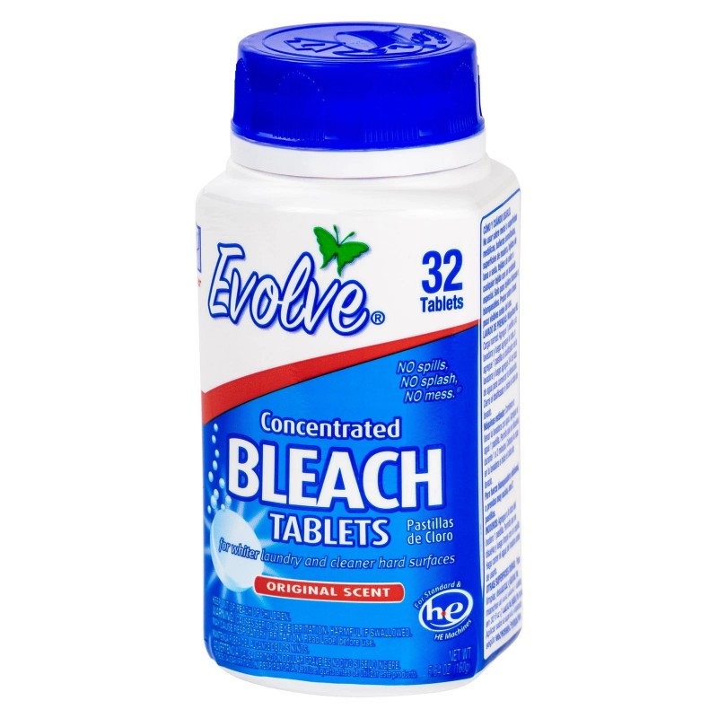 Evolve Ultra Concentrated Bleach Tablets, (Choose Your Scent & Pack)