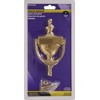 Hillman Hardware Essentials 852393 Bright Brass Door Knocker, 7-Inch