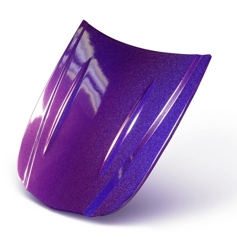 VViViD+ Gloss Psycho Purple Vinyl Wrap Film (1ft x 5ft)