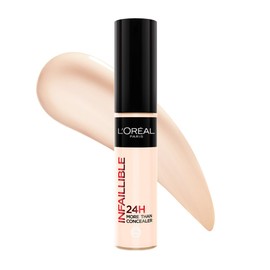 L'Oréal Paris Infallible Corrector líquido de alta cobertrua,Tono 324