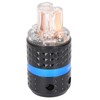 Monosaudio E103/F103 Power Plug Transparent Pure Copper Power Plug Audio