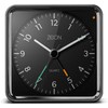 ZEON Bedside Analogue Alarm Clock with Light and Snooze Function,