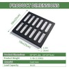 10x10 Cast Iron Drain Grate,B125 Square Outdoor Metal Grate for