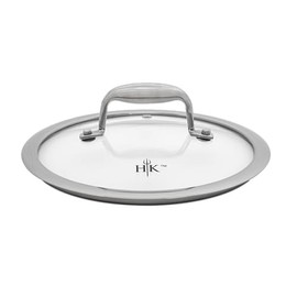 Hell’s Kitchen Tempered Glass 8-Inch Pan Lid, Steam Vented, Dishwasher Safe, Oven Safe (8")