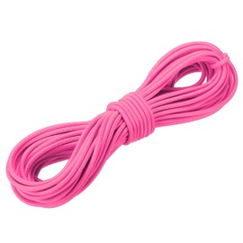 DMiotech 1/8"(3mm) 33ft(10m) Elastic String Cord Jewelry Stretchy Cord Pink for Bracelets Bead String Camping Tie Down