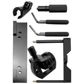 JUFZQO DD15 DD16 Engine Timing Tool Set Fit for Detroit Diesel, Camshaft Timing Tool Kit with TDC Locating Pin, Barring Tool, Brake Adjustment Tools & Fuel Line Socket