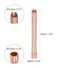 sourcing map 10pcs TIG Collet 3.2x50mm Stubby Collet Tungsten Electrode