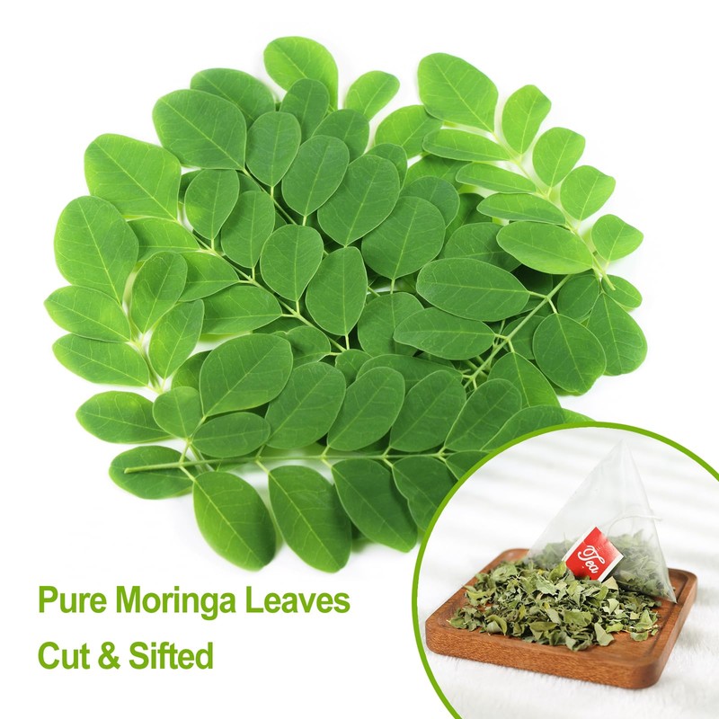 FullChea - Moringa Tea, 50 Teabags - Pure & Natural