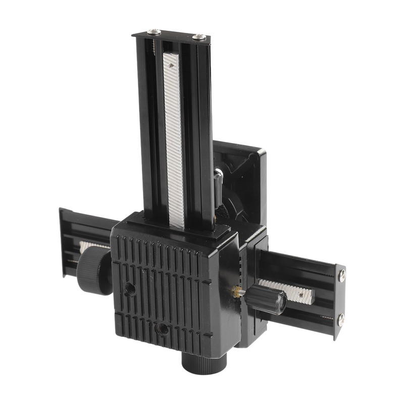 Macro Focusing Rail Slider 4 Way Magnesium Aluminum Alloy Close