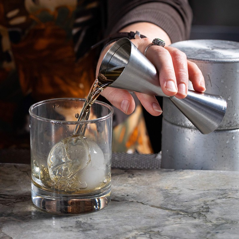 Piña Barware Slim Stainless Steel Commercial 2oz. / 1oz. Slim