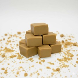 Valley Fudge, Penuche Fresh Artisan Fudge, Real Butter, Gourmet Candy, Half Pound Package