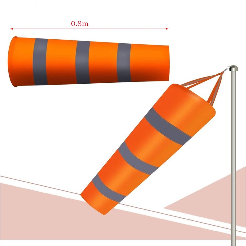 Wind Measurement Bag, Wind Direction, Wind Speed, Weather Reflector Belt,