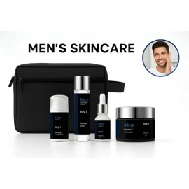 Kit Rutina Skincare Para Hombre Vitamina C Antiedad                                                                                                   