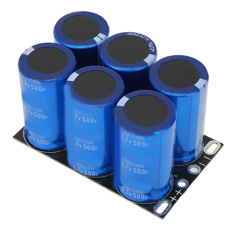 16V 83F Total Capacitor High Current Discharge 6Pcs 2.7V 500F