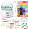 Beadact Electric Bead Spinner with 4620 PCS Clay Beads, Battery-Powered