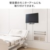 Sanwa Direct 100-VESA009 Monitor Arm, Retrofit Handle, Supports VESA 100