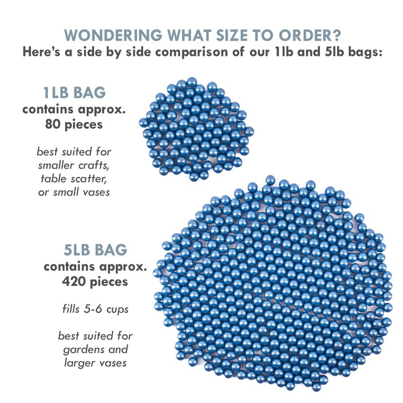 Galashield Marbles for Vases | Glass Marbles Bulk Vase Fillers