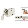 uxcell Pneumatic 3 Position 4 Way Spring Return Lever Manual