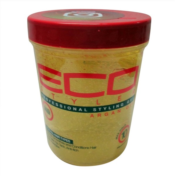 ECOCO EcoStyler Styling Gel, Moroccan Argan Oil, 32 oz (Pack of 3)