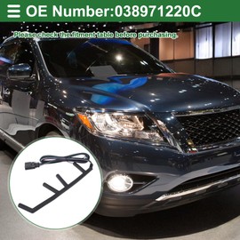 Motoforti 4 Pin Sensor Wiring Harnesses Glow Plug Sensor Wiring Harness for VW Golf 1.9 TDI 1997-2006 No.038971220C Electrical Sensor Cable Assembly 1 Pcs