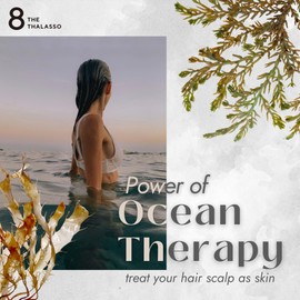 Cleansing Repair and Moist Serum Shampoo by 8 The Thalasso for Unisex - 16 oz Shampoo