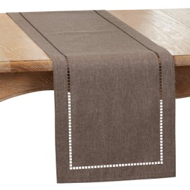 Laser-Cut Hemstitch Table Runner