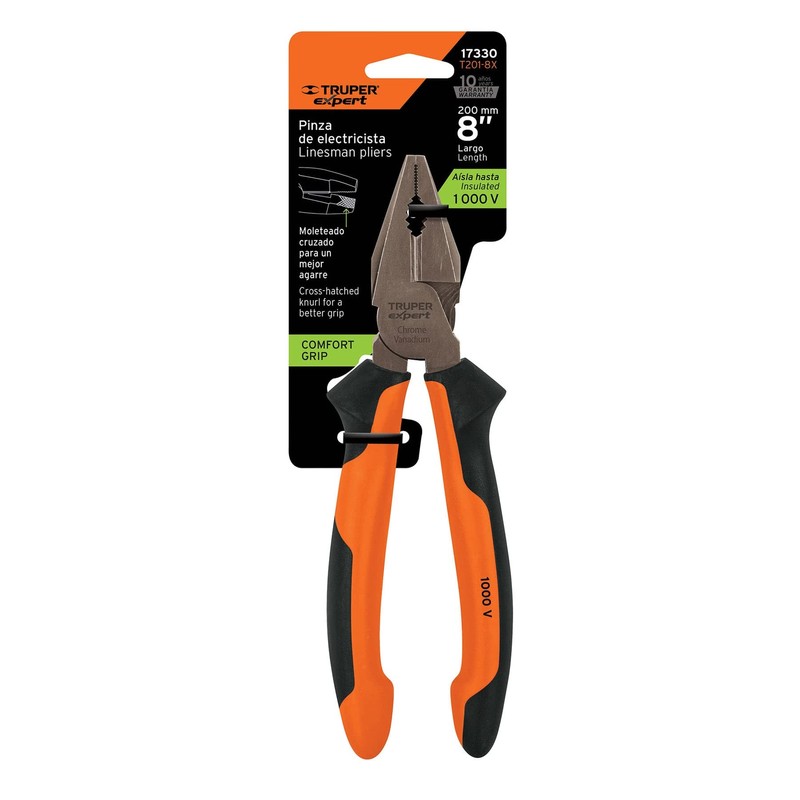 TRUPER T201-8X Lineman's Pliers 8" (20cm)