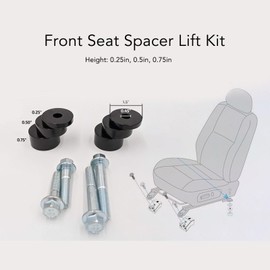 Adjustable Front Seat Spacer Kit,No Need Drills Car Seat Lift Kit,Adjustible Rear of Front Seat Recline Kit Fit for 4Runner FJ 2006-2014,GX460 GX470 2003-2022,FJ 2006-2014