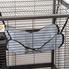PawHut Metal Small Animal Cage, 4-Tiers Rolling Big Ferret Cage