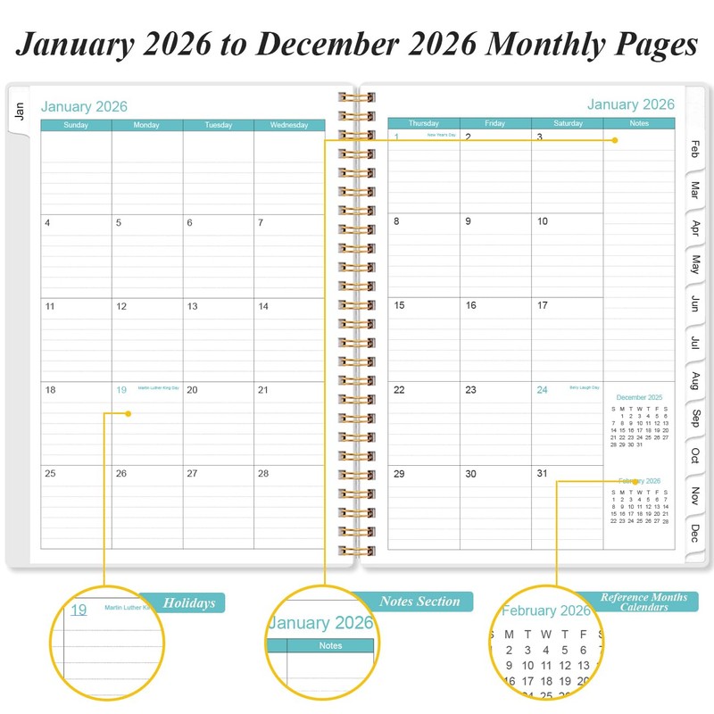 2026 Appointment Book & Planner - Hourly Planner from January