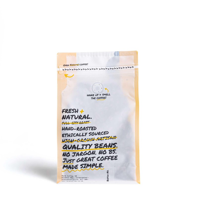 Rave Coffee - Fudge Blend Nº 5, Cafetière Grind Freshly